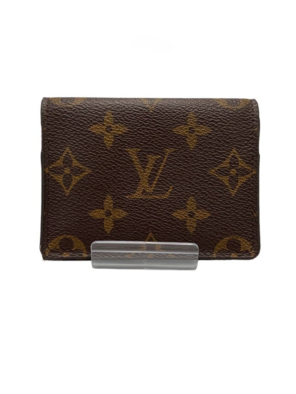 LOUIS VUITTON Envelope Wallet Carte de Visite Monogram Canvas Brown Monogram